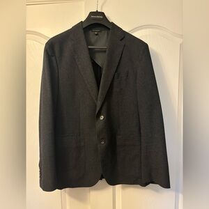 Men’s Cotton Blazer - Banana Republic - Charcoal Grey